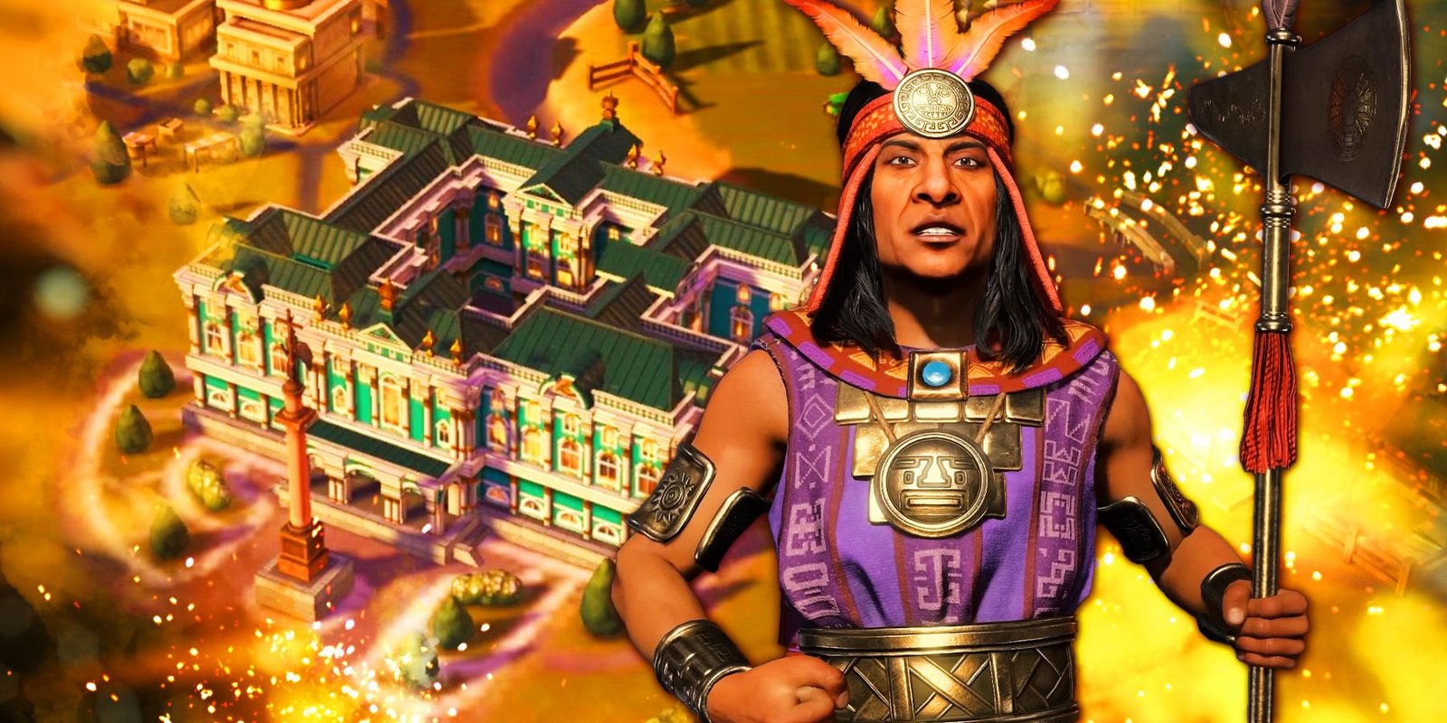 All Pantheons In The Antiquity Age 4 Pachacuti from Civilization 7 with the Hermitage