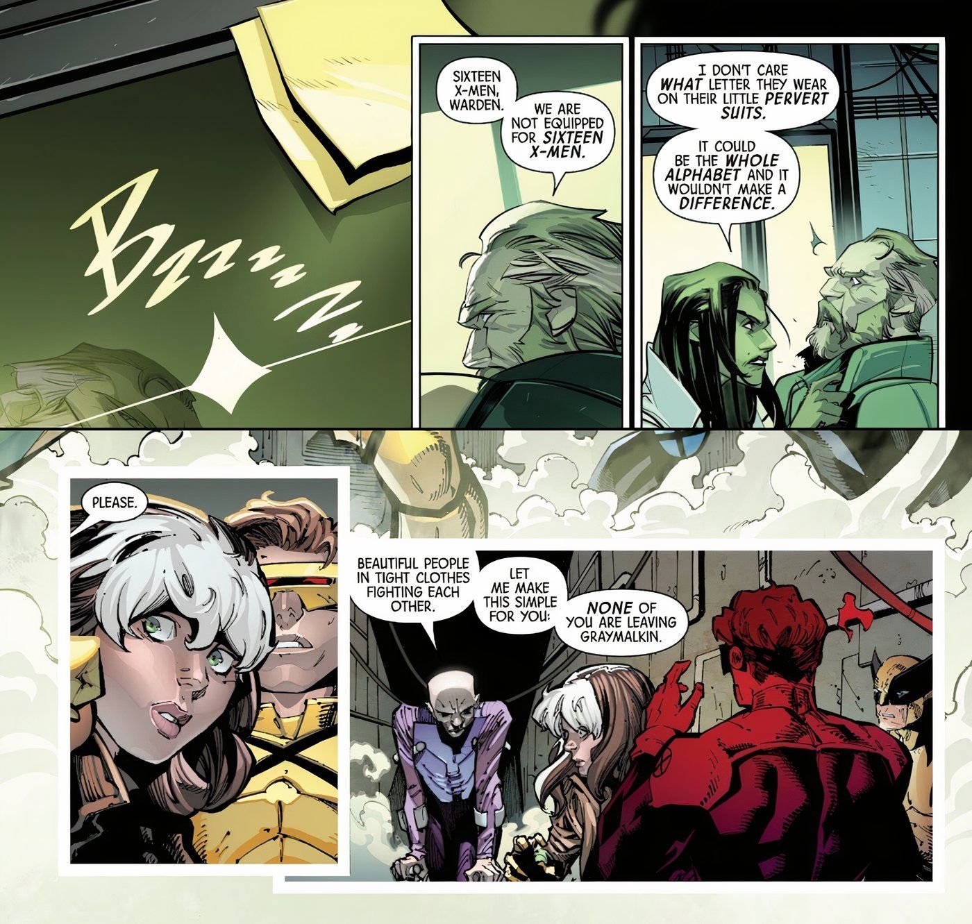 X-Men #9 Little Pervert Suits