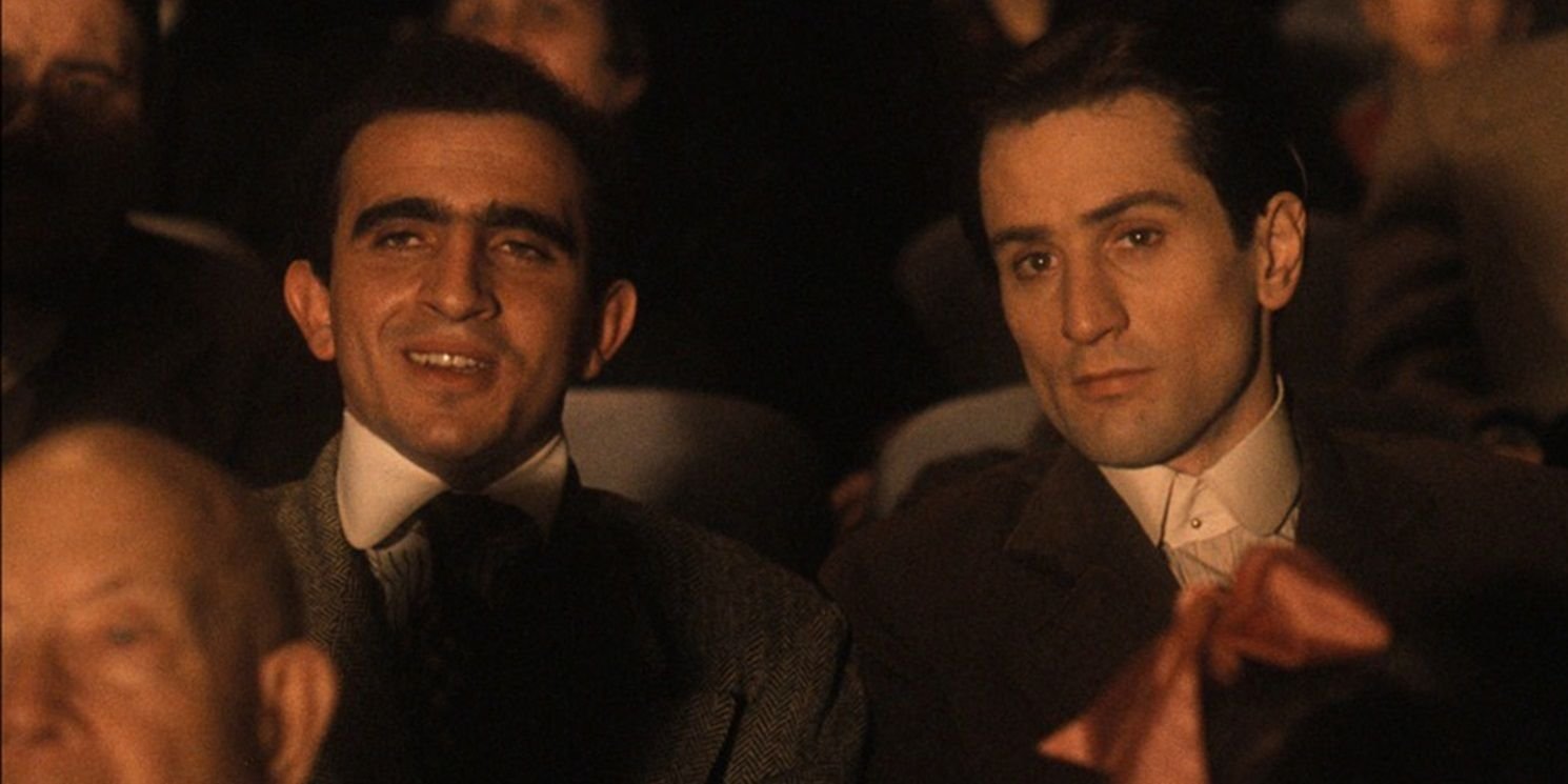 Vito sits with Genco in The Godfather Part II