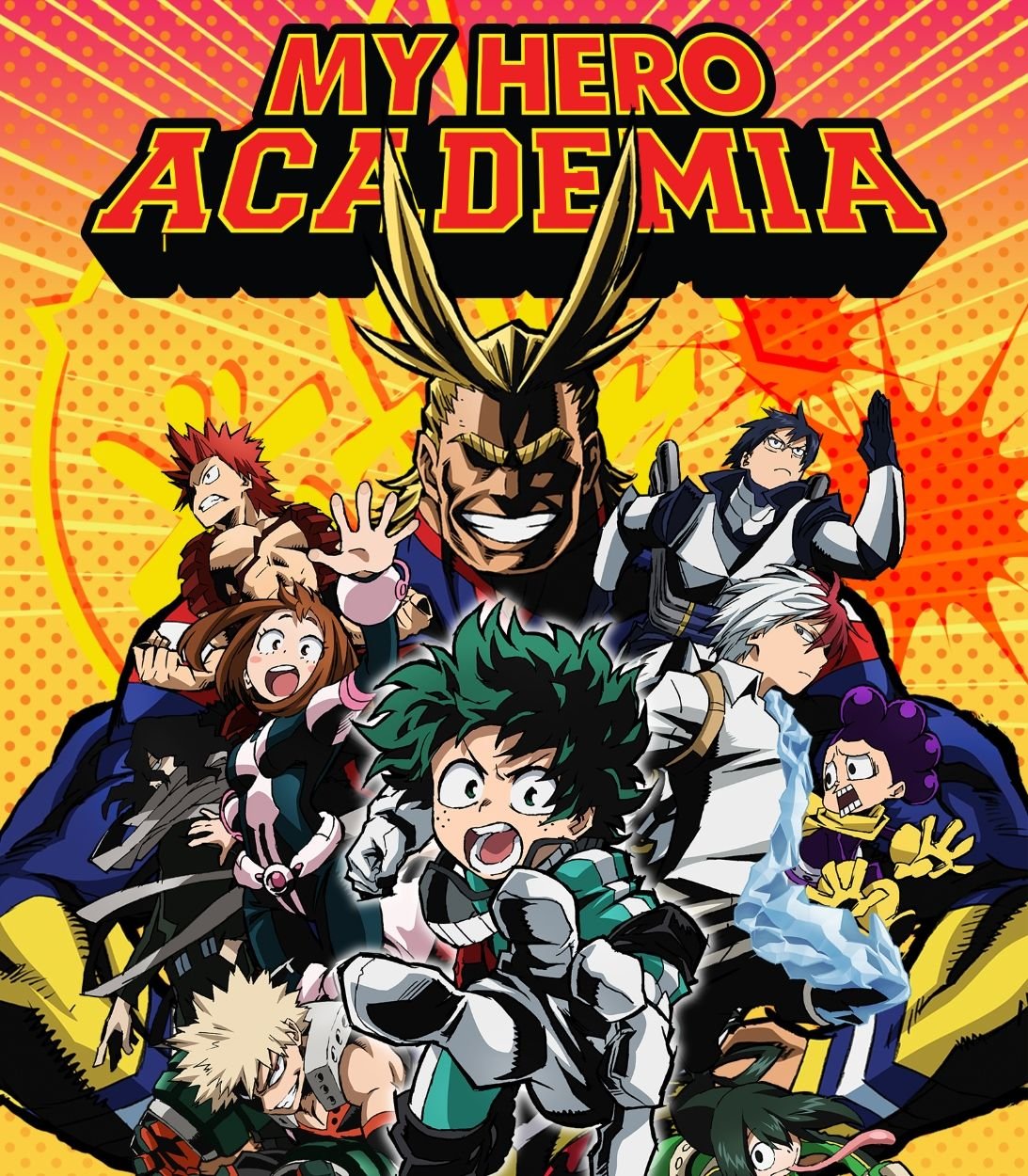 my hero academia anime poster TLDR vertical