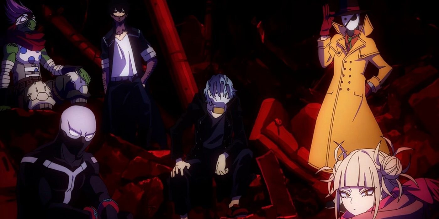 My Hero Academia's League of Villains Posing