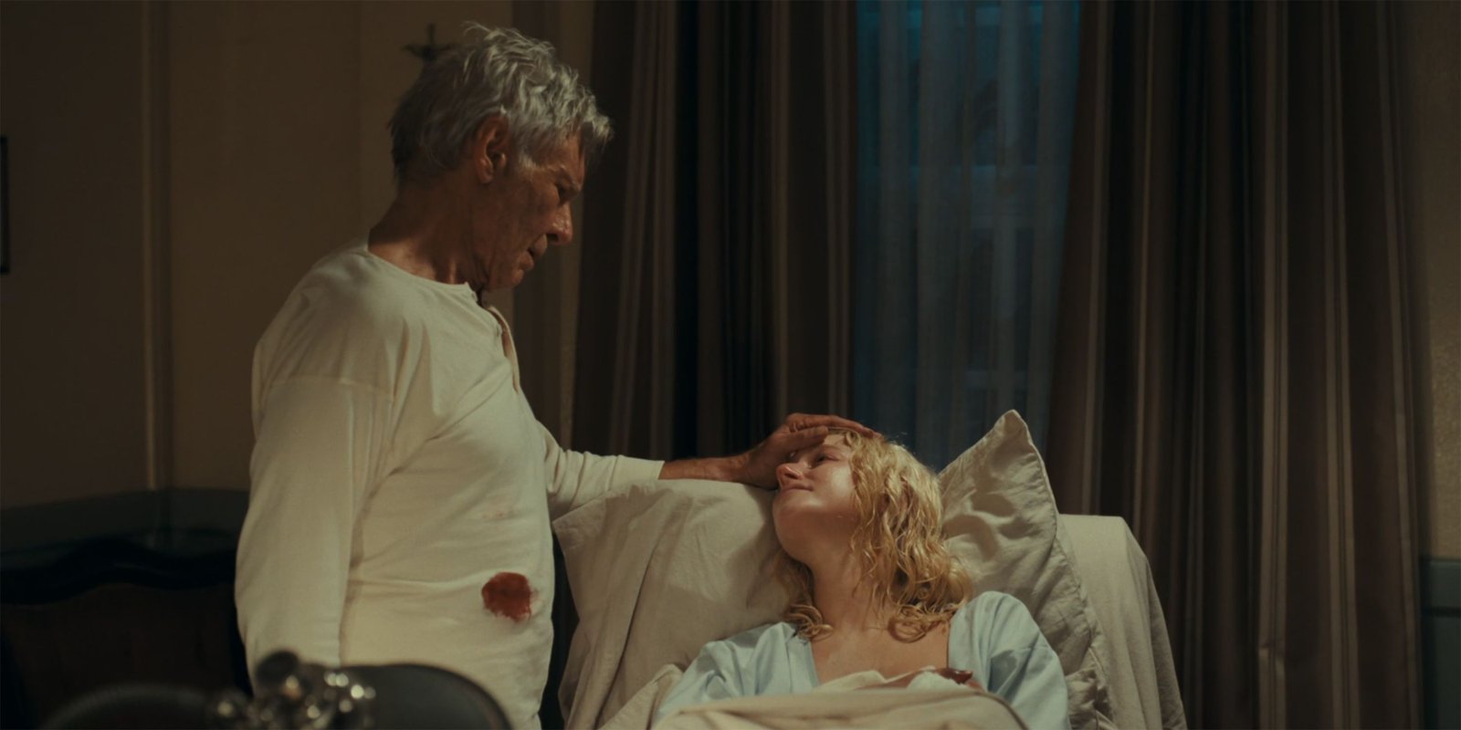 Jacob comforting Alex in 1923 season 2 episode 7