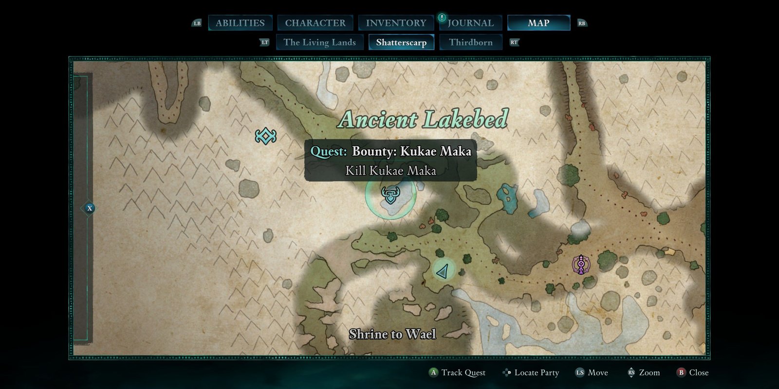 Kukae Maka map location in Avowed