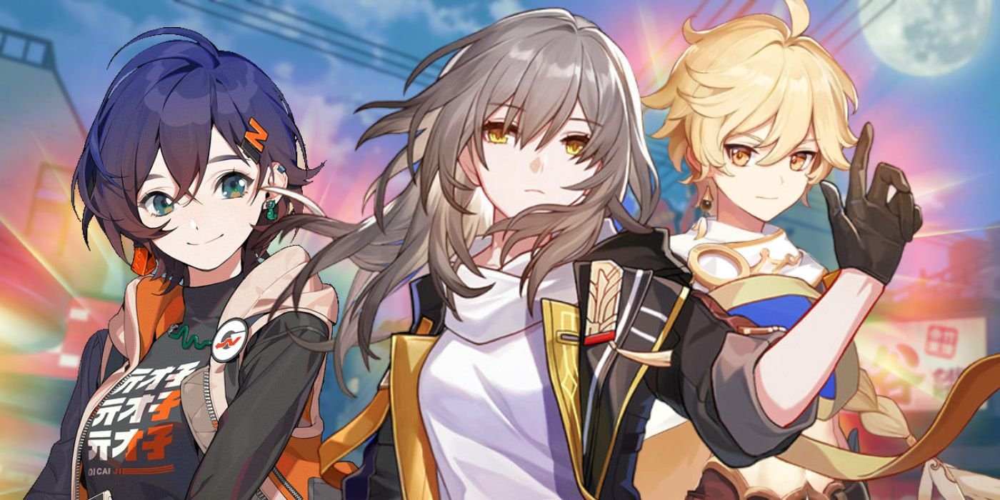 Which Characters Are Coming In Future Updates 4 Belle, Stelle and Aether all posing.