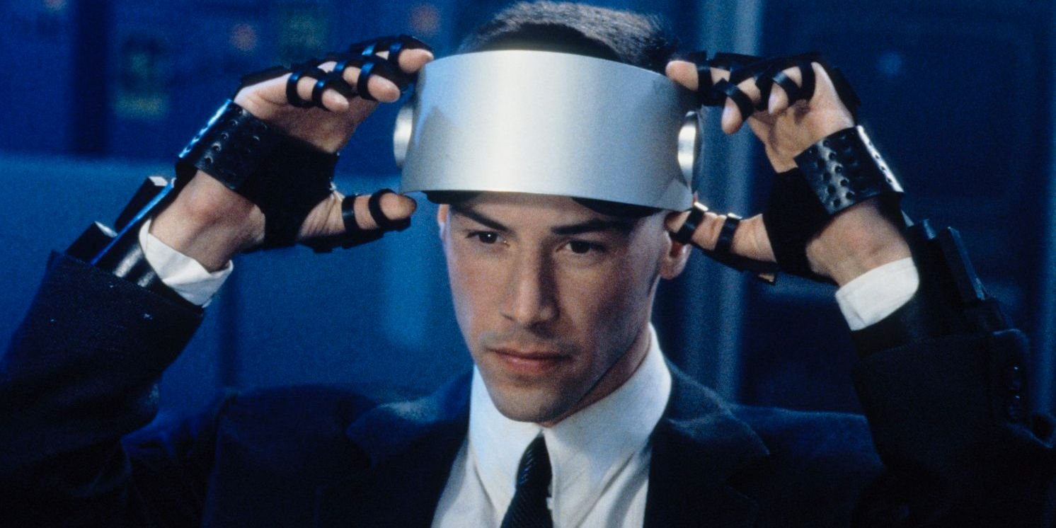 Keanu Reeves in Johnny Mnemonic