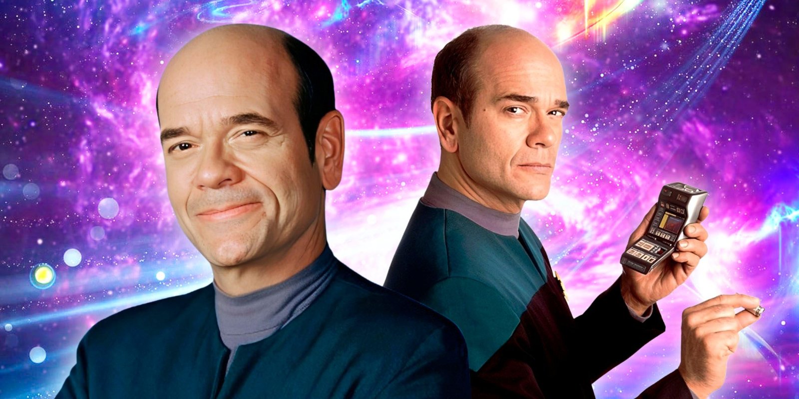 Hero shots of Star Trek Voyager's Doctor