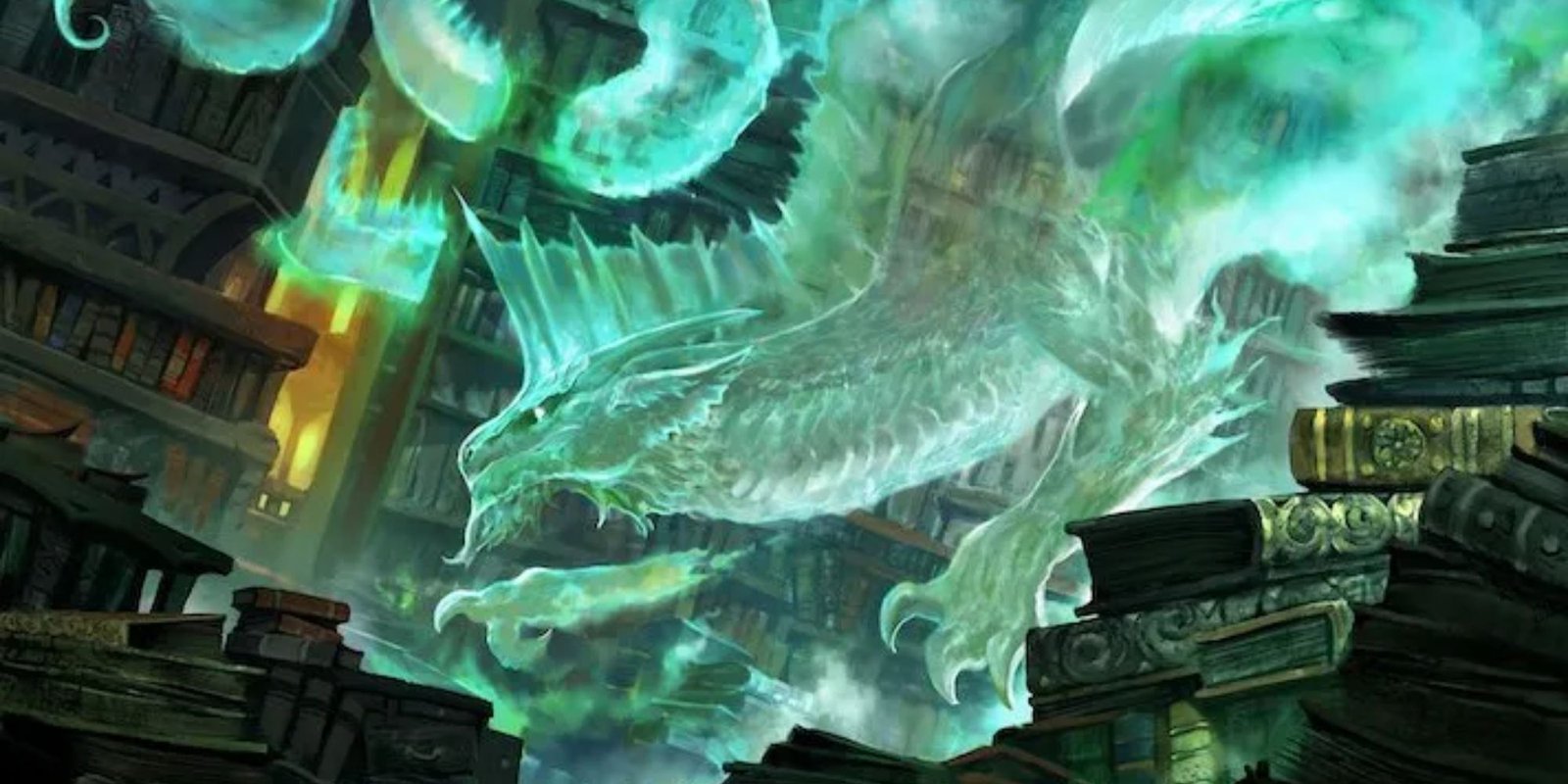 Miirym, Sentinel Wyrm card artwork from Magic: The Gathering by Kekai Kotaki