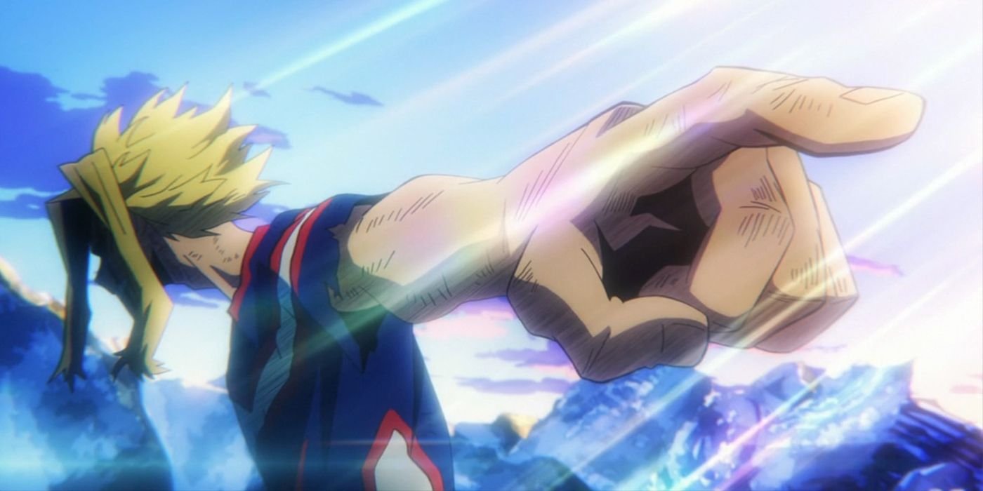All Might declares "Next, It's Your Turn." after defeating All for One.