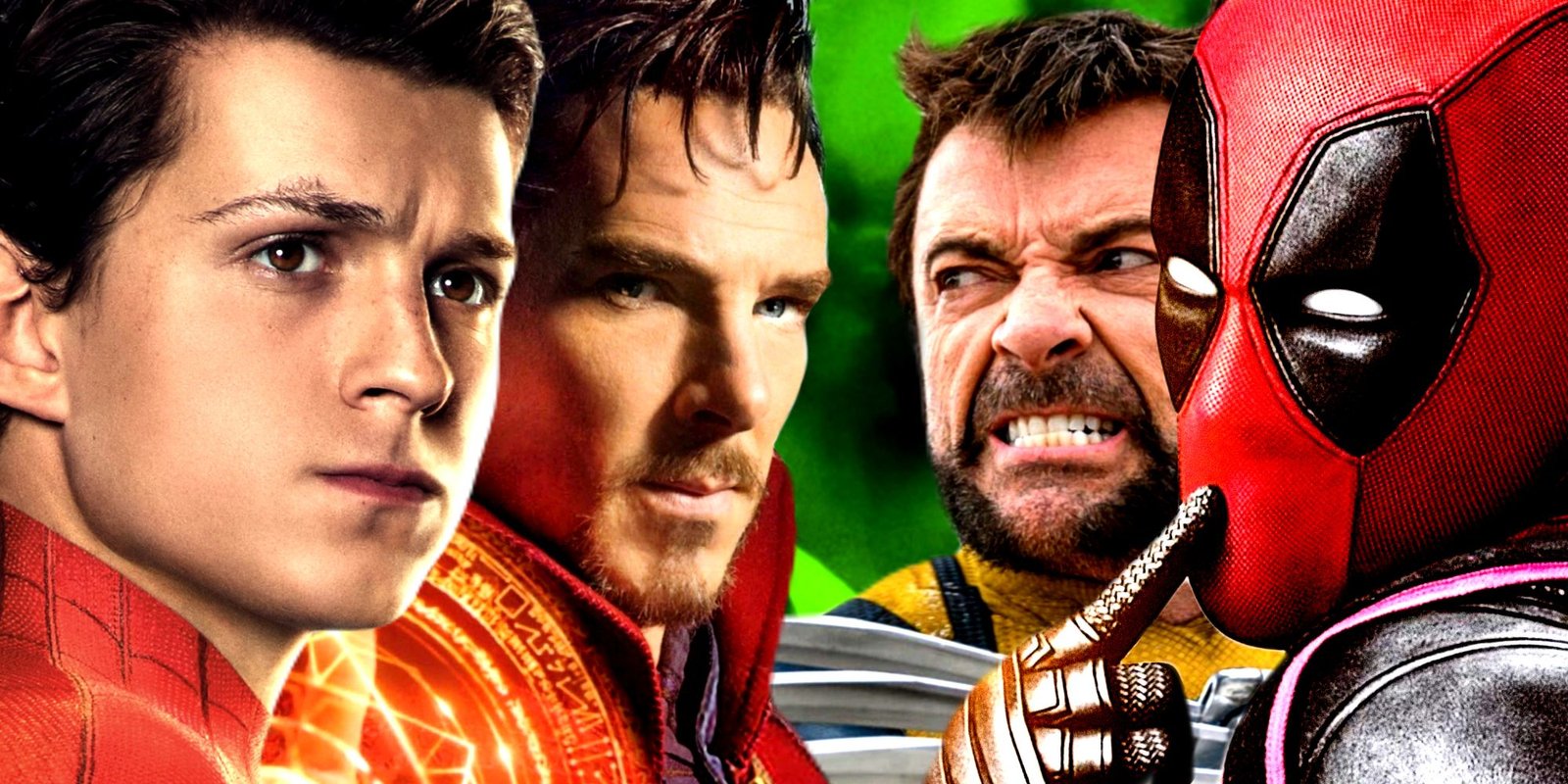 Brave New World's Post-Credits Scene 3 Tom Holland's Spider-Man and Benedict Cumberbatch's Doctor Strange face off against Hugh Jackman's Wolverine and Ryan Reynolds' Deadpool in the MCU's Phase 5
