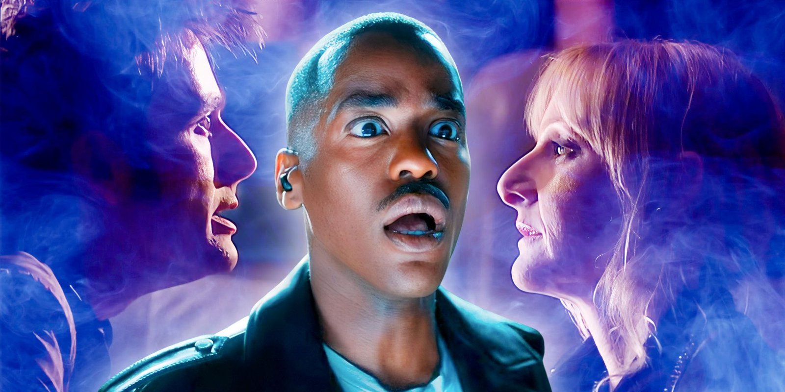How Doctor Who Season 15's "The Well" Is A Sequel To David Tennant Episode Explained By Showrunner 2 Ncuti Gatwa's Doctor looking scared on a background from the episode Midnight