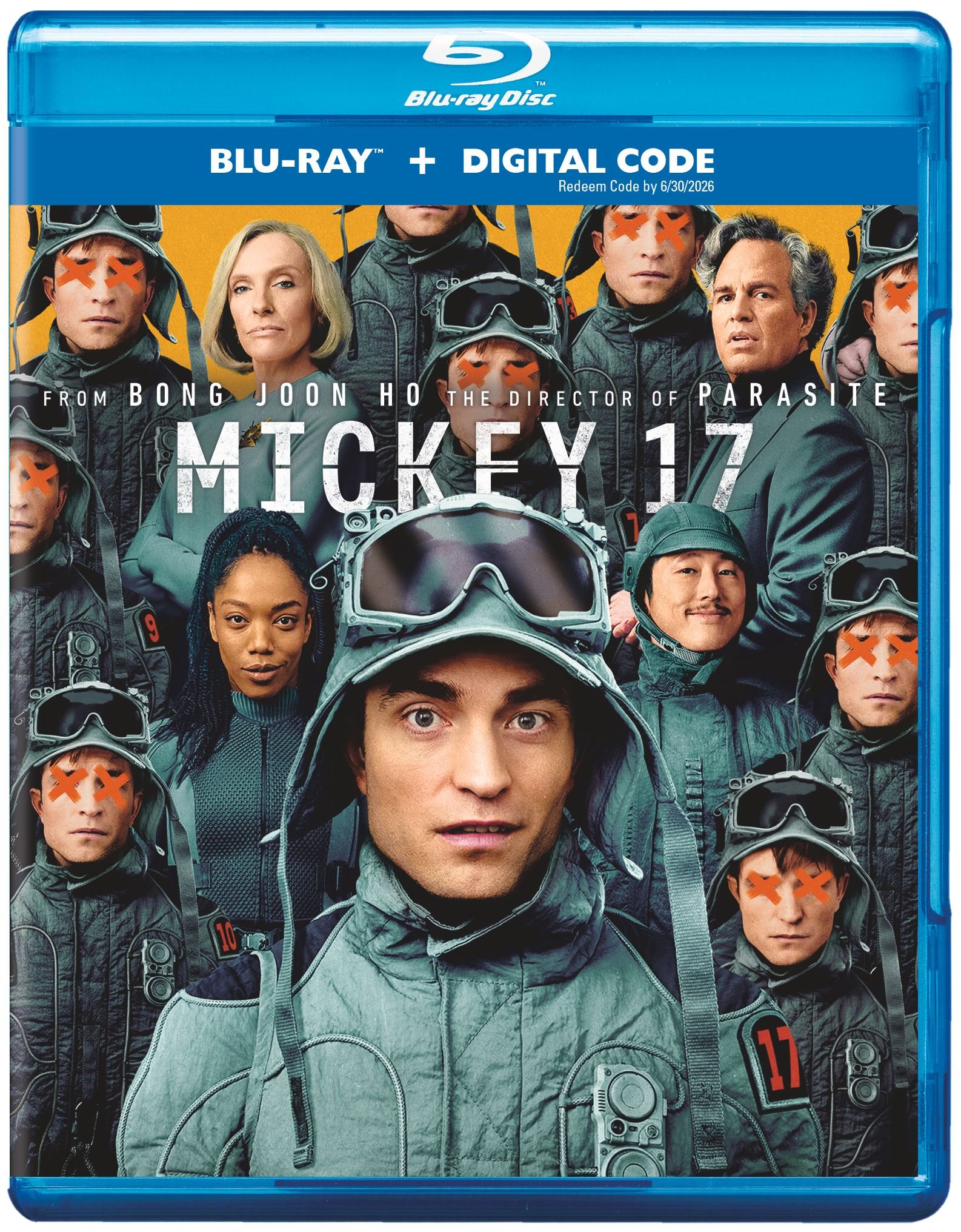 Mickey 17 Blu-ray cover