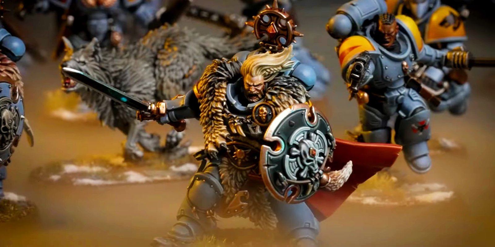 Warhammer Debuts Life-Size "Tactical Rock" as Latest April Fool's Gag 2 New Warhammer 40K Space Wolves miniatures.