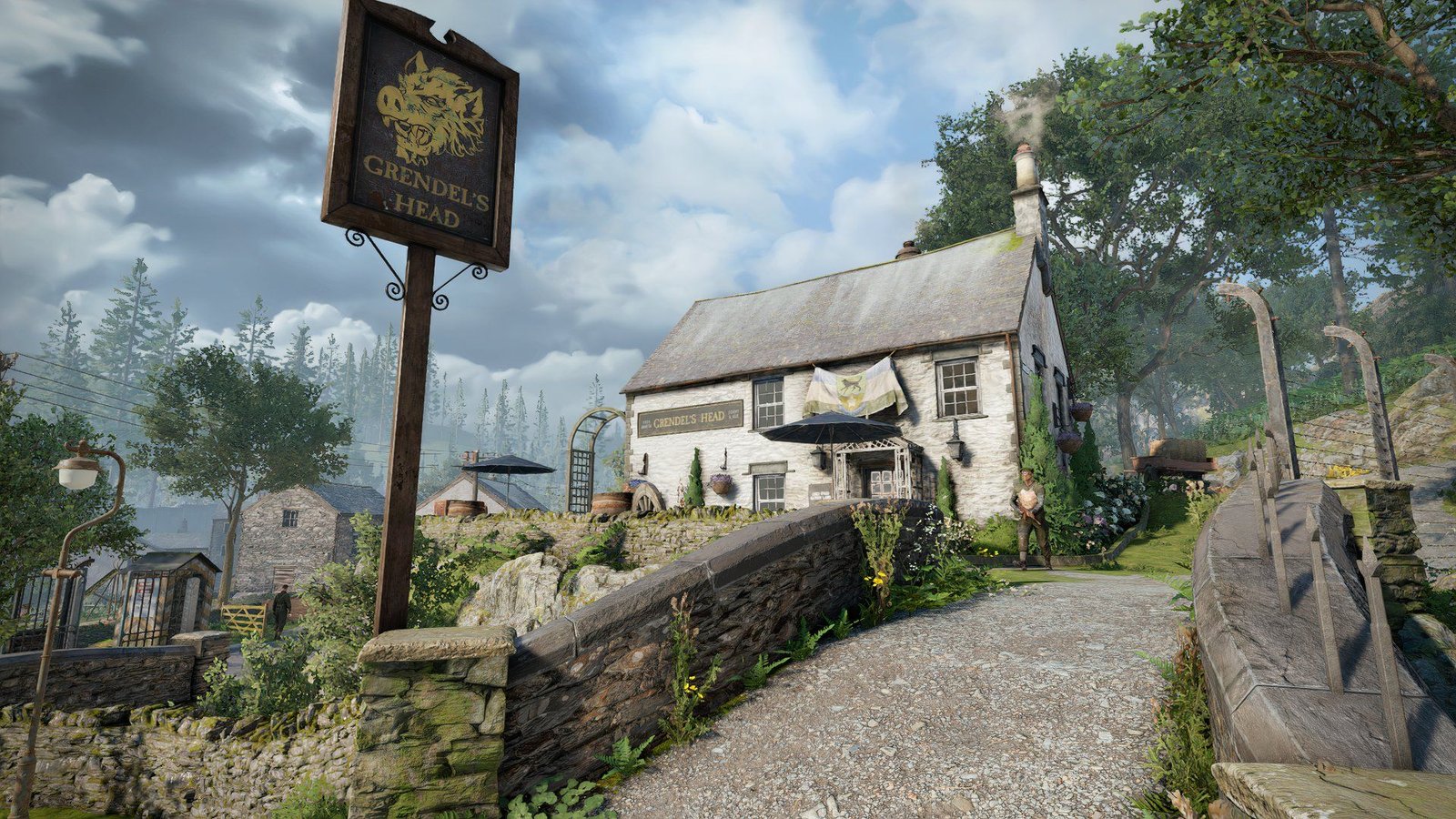 Grendel's Head pub in Atomfall