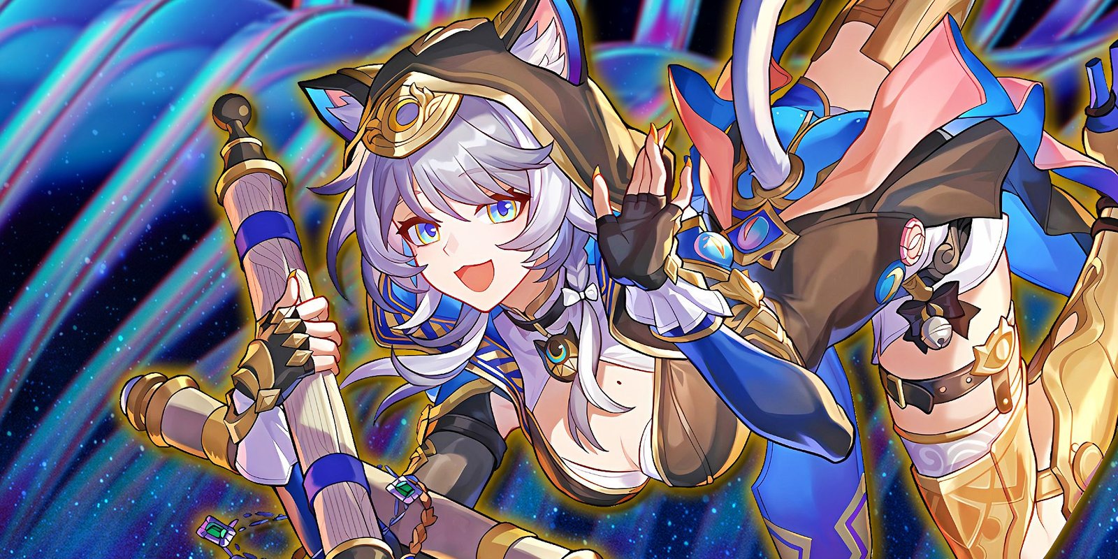 Star Rail Leaks Pointing At This Unexpected Character Becoming Playable, I’m Not Convinced 6 Honkai Star Rail's Cipher smiles as she holds scrolls.
