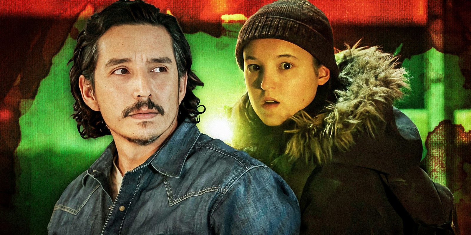 The Last Of Us Season 2 Introduced The Seraphites Early, But I'm Still Looking Forward To One Shocking Moment Involving The Cult 4 Gabriel Luna as Tommy looking to the side next to Bella Ramsey looking shocked in The Last of Us