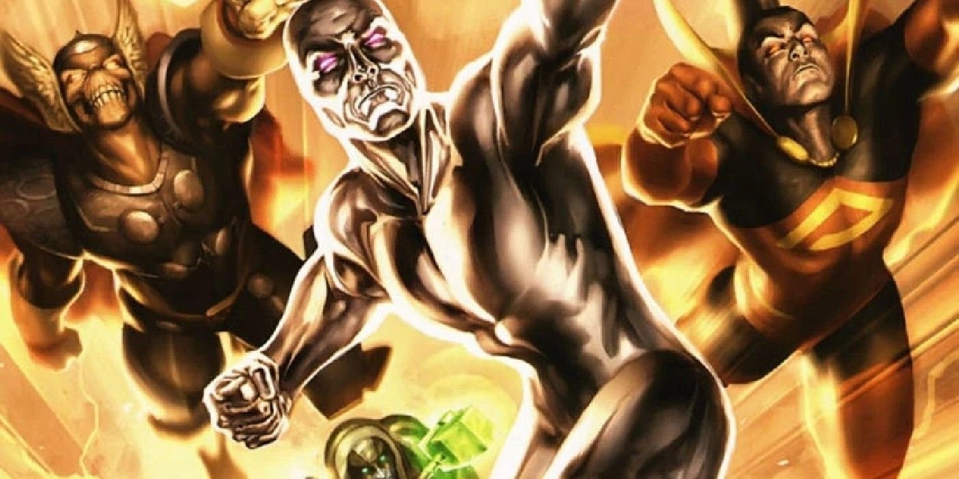 Ahead of Their MCU Debut, This Silver Surfer Tribute Will Make You Hyped for the Fantastic Four Legend 3 silver surfer leading the annihilators