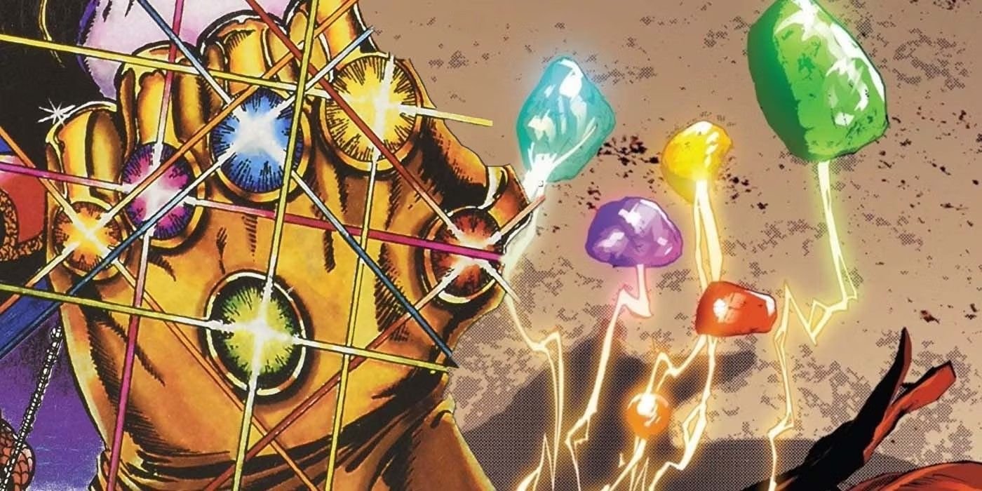 The Infinity Gauntlet Era Is Over as Marvel Has Officially Found Its Replacement 6 Comic book art: The Infinity Gauntlet pictured with all of the Infinity Stones.