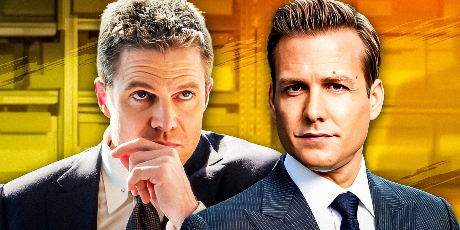 Suits LA Episode 11 Answers A Major Ted Question (But Makes The Show's Premise More Mind-Boggling) 3 Ted Black in Suits LA and Harvey Specter in Suits