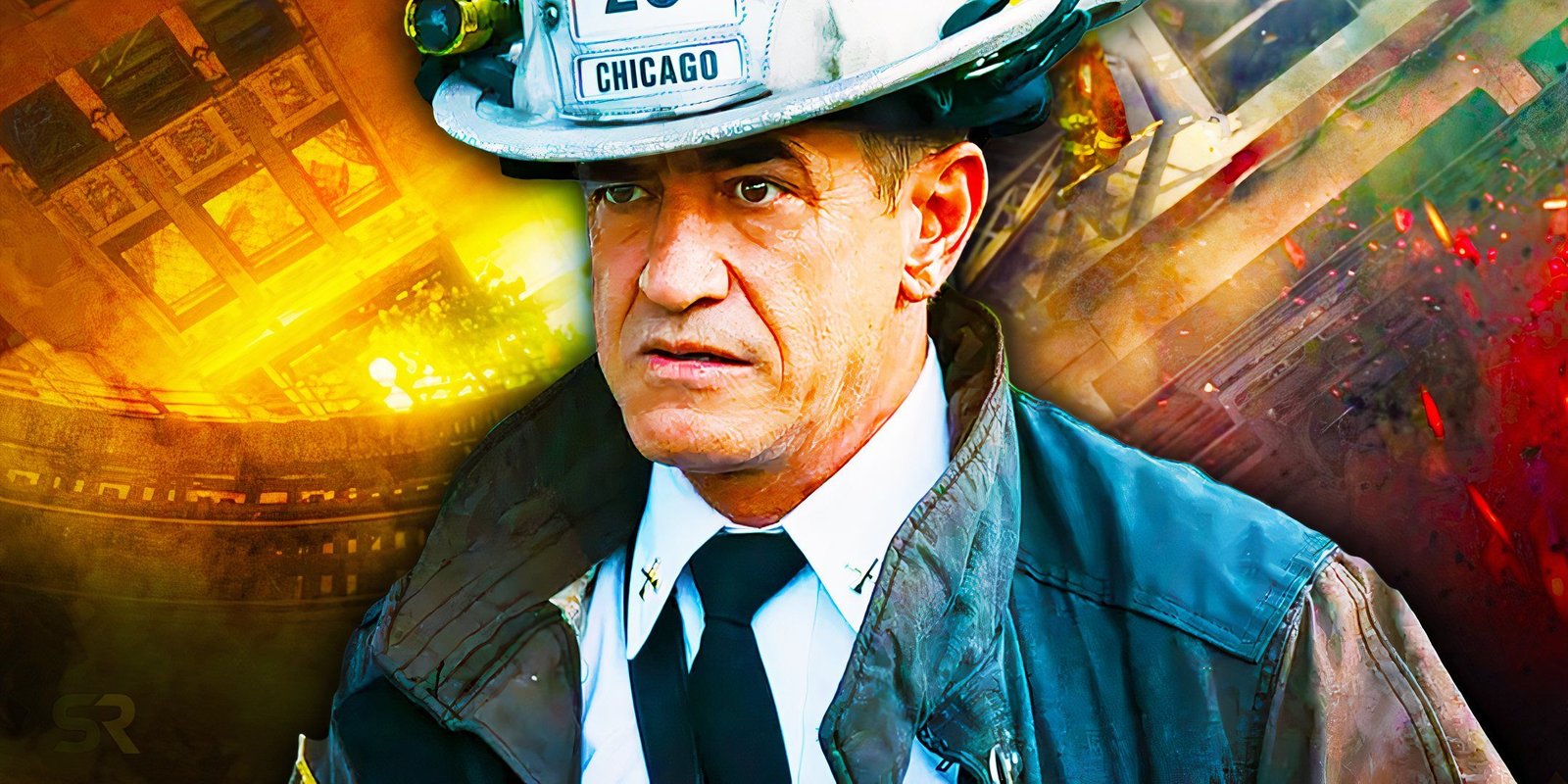 8 Ways Chicago Fire Season 13's Confirmed Firehouse 51 Exits Could Happen 8 Dermot Mulroney as Dom Pascal in Chicago Fire.