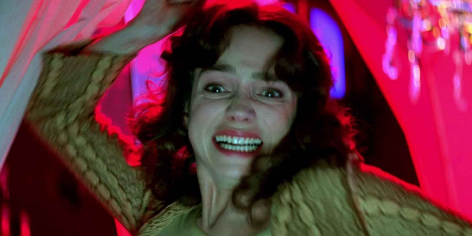 Suzy looking terrified in Suspiria from 1977