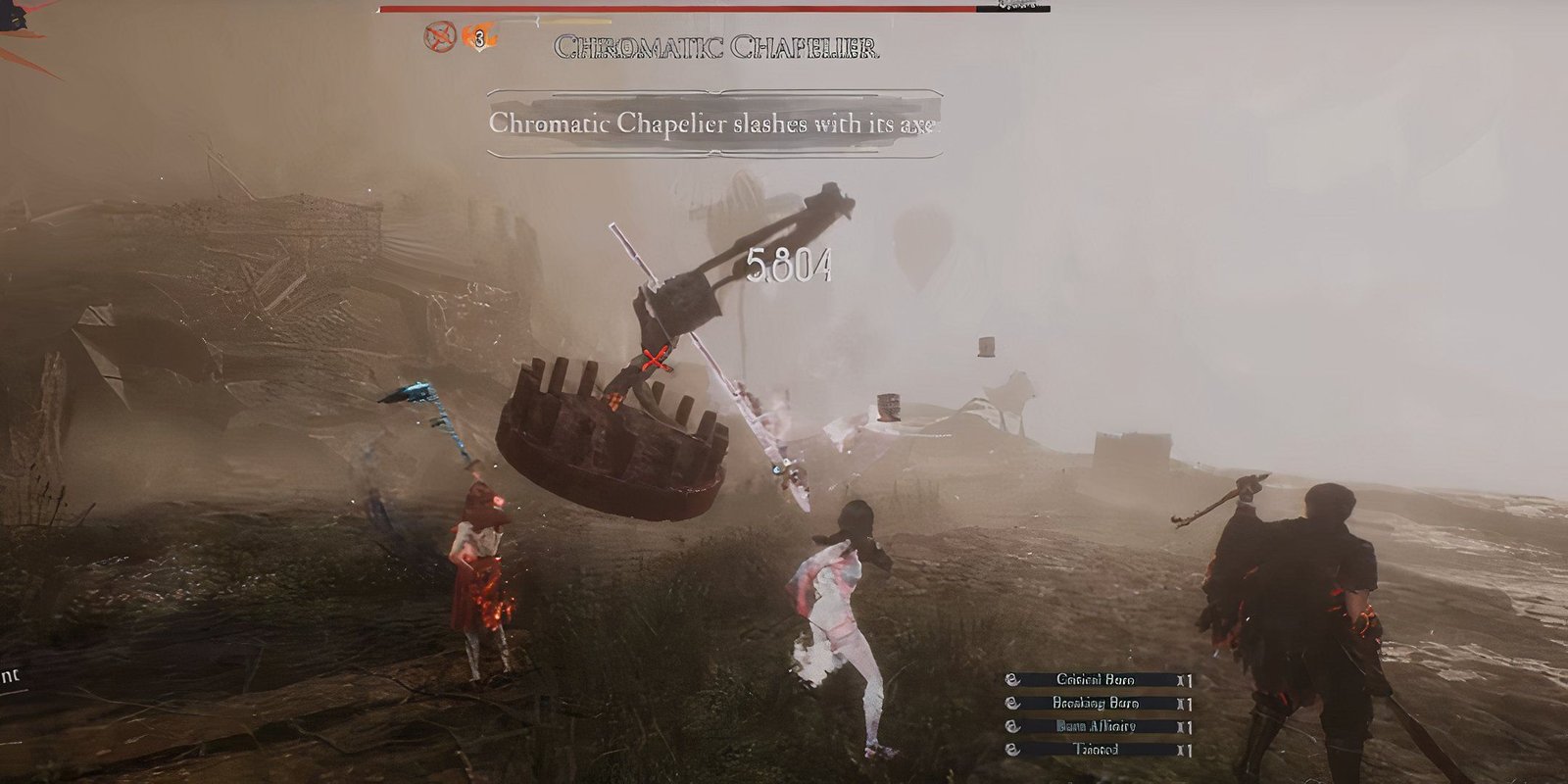 Clair obscur Chromatic Chapelier 