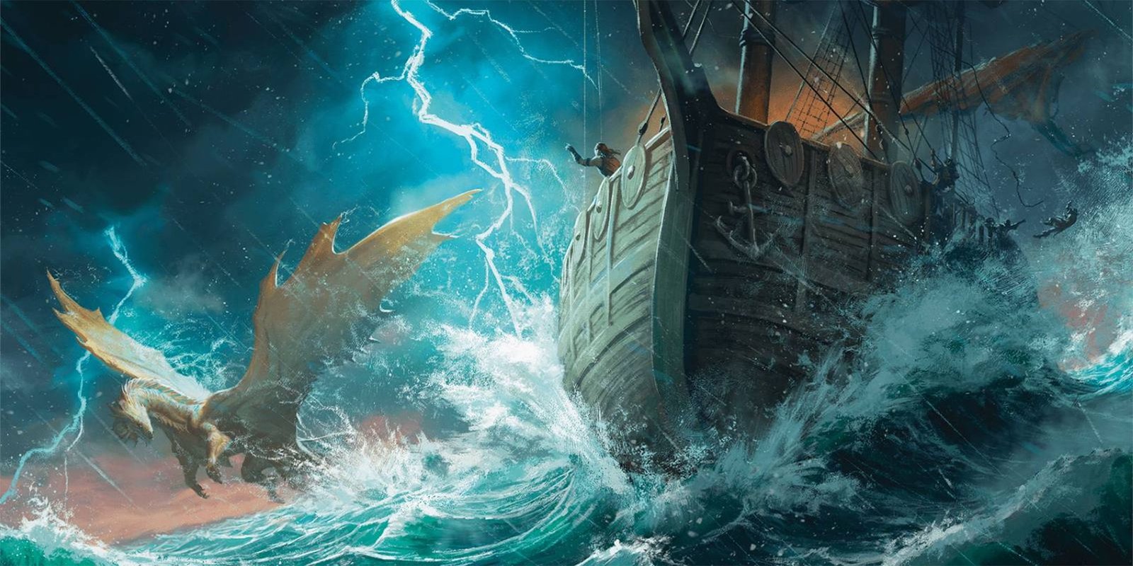 10 D&D Rules You Can Still Ignore In The 2024 Ruleset 3 A Copper Dragon flying close to a ship