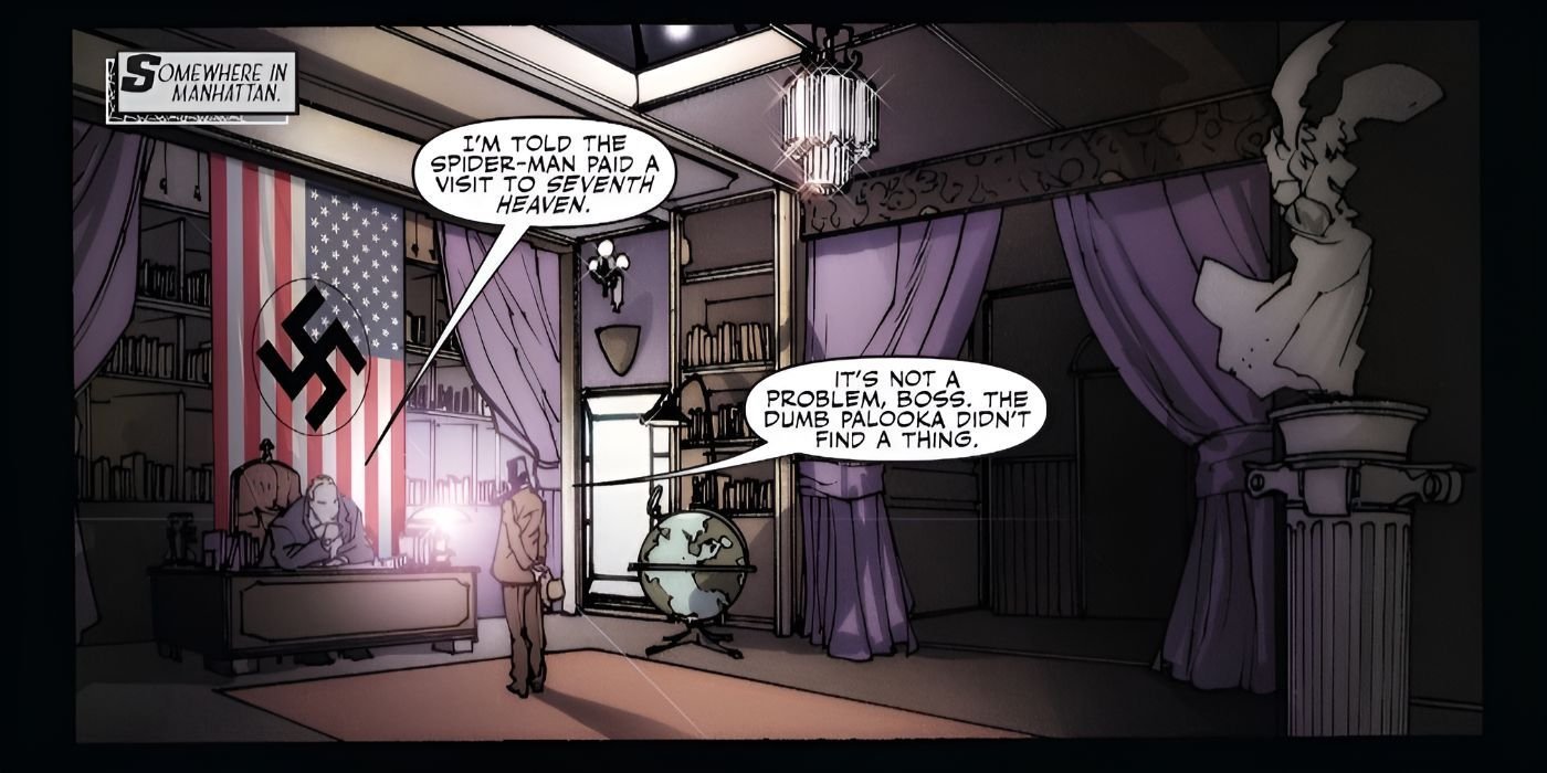 Nazis In Spider-Noir's Universe Asking About Spider-Man