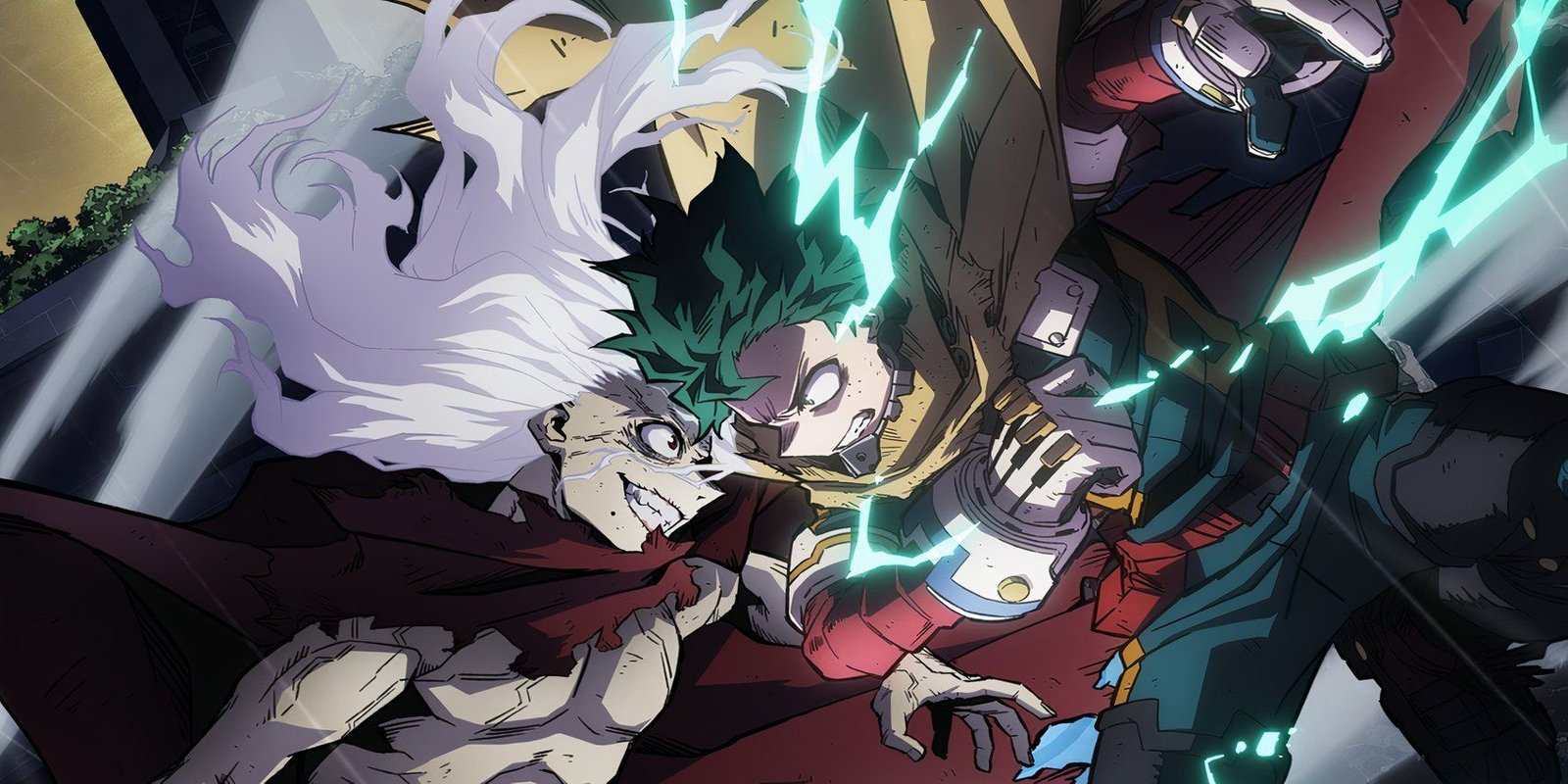 My Hero Academia's Creator Reveals the Disturbing Origin of All For One's Real Name 4 Key visual for season 7 featuring Izuku and Shigaraki