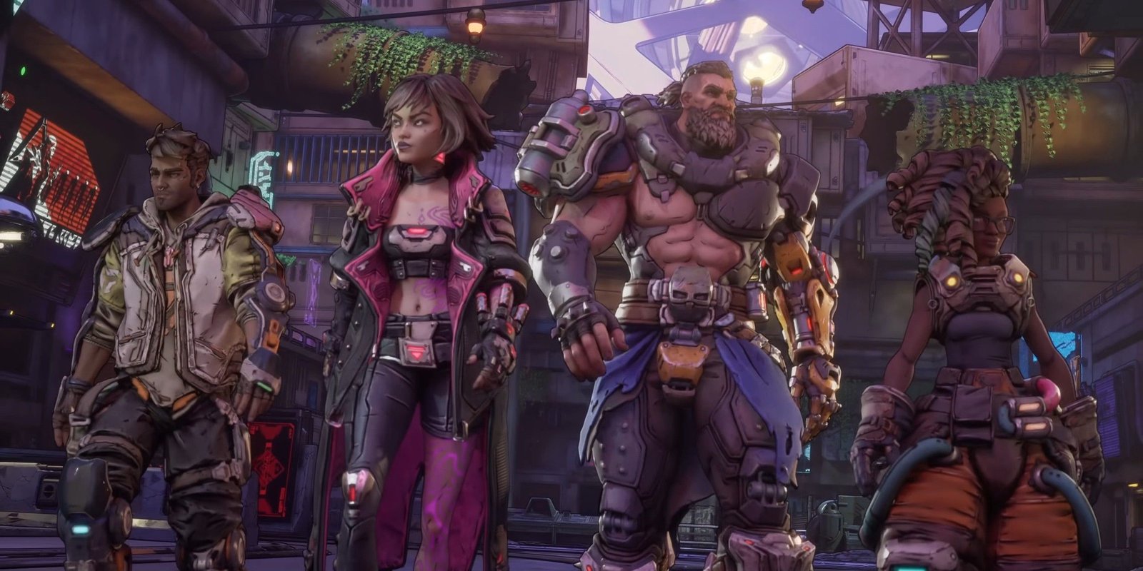 The 4 Vault Hunters in Borderlands 4