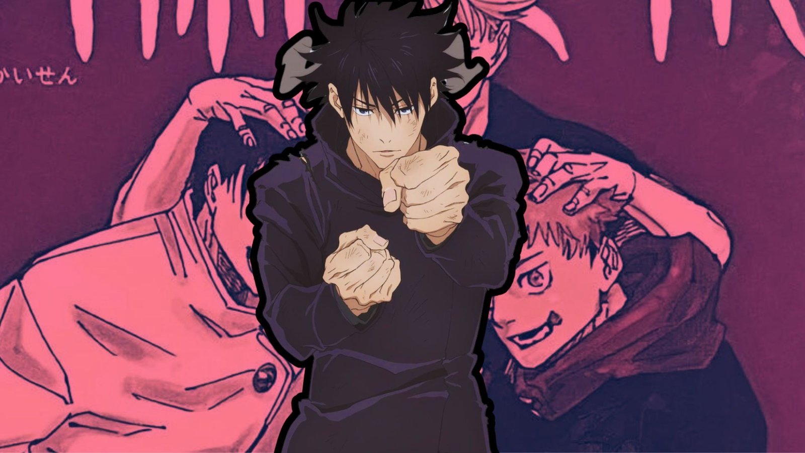 Jujutsu Kaisen Is Almost Perfect, But 8 Frustrating Moments Are Holding It Back 5 Megumi Fushiguro in front of Gojo, Yuji, and Yuta in a collage type image
