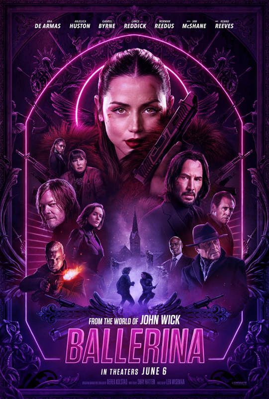 Keanu Reeves Enjoyed Filming John Wick’s Spinoff So Much He’s Already Pitched Ideas For Ballerina 2 4 From the World of John Wick: Ballerina official poster