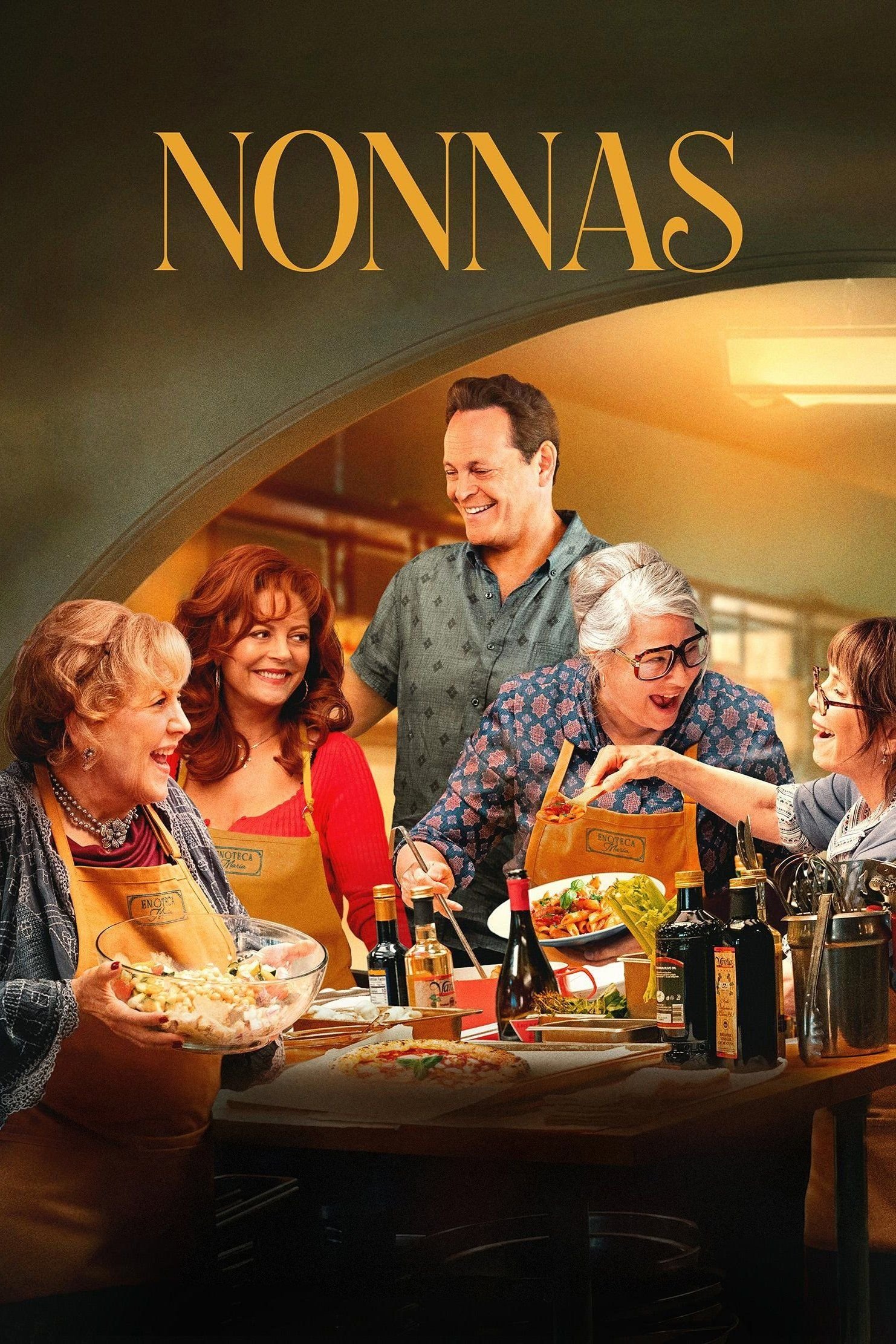 Netflix's Nonnas Producer Talks Overcoming Various Challenges To Get The Film Made 3 Nonnas (2025) - Official Movie Poster