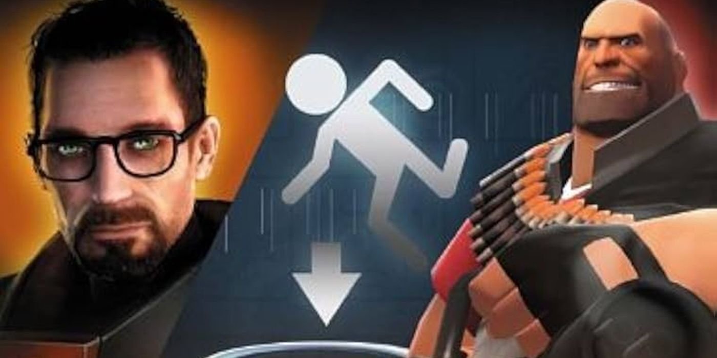 The Orange Box cover art showing Half Life 2, Portal, and Team Fortress 2