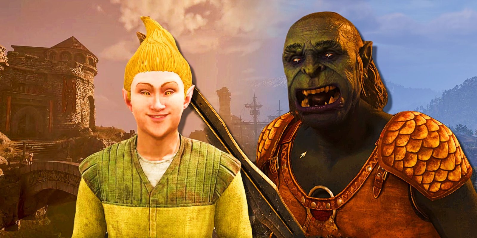 How To Start The Knights Of The Nine DLC 3 The Adoring Fan and Agronak in screenshots from Oblivion Remastered.
