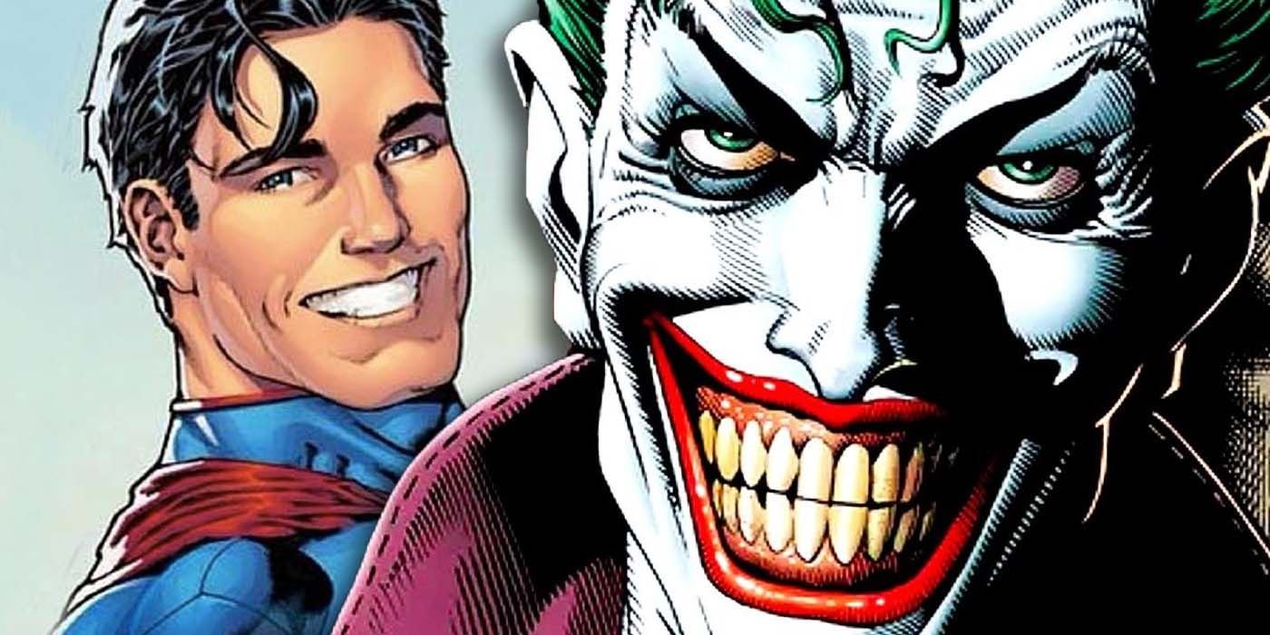 Joker’s Most Underrated Superpower Needs to Make Its DCU Debut 5 Comic book art: the Joker grins in front of Superman.