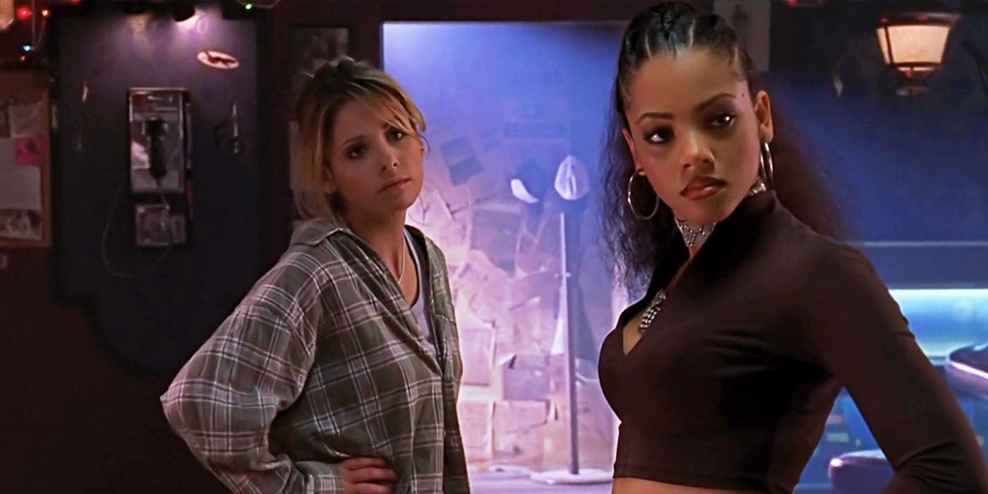 Buffy and Kendra in Buffy the Vampire Slayer season 2 What's My Line