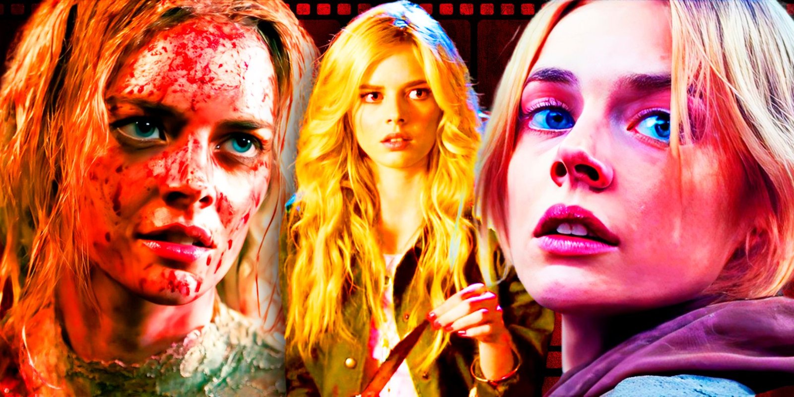 Samara Weaving & Ray Nicholson Unpack The Unpredictable Thrills & Wild Ending Of Their New Horror Comedy 4 Samara Weaving in The Babysitter, Ready or Not and Azrael
