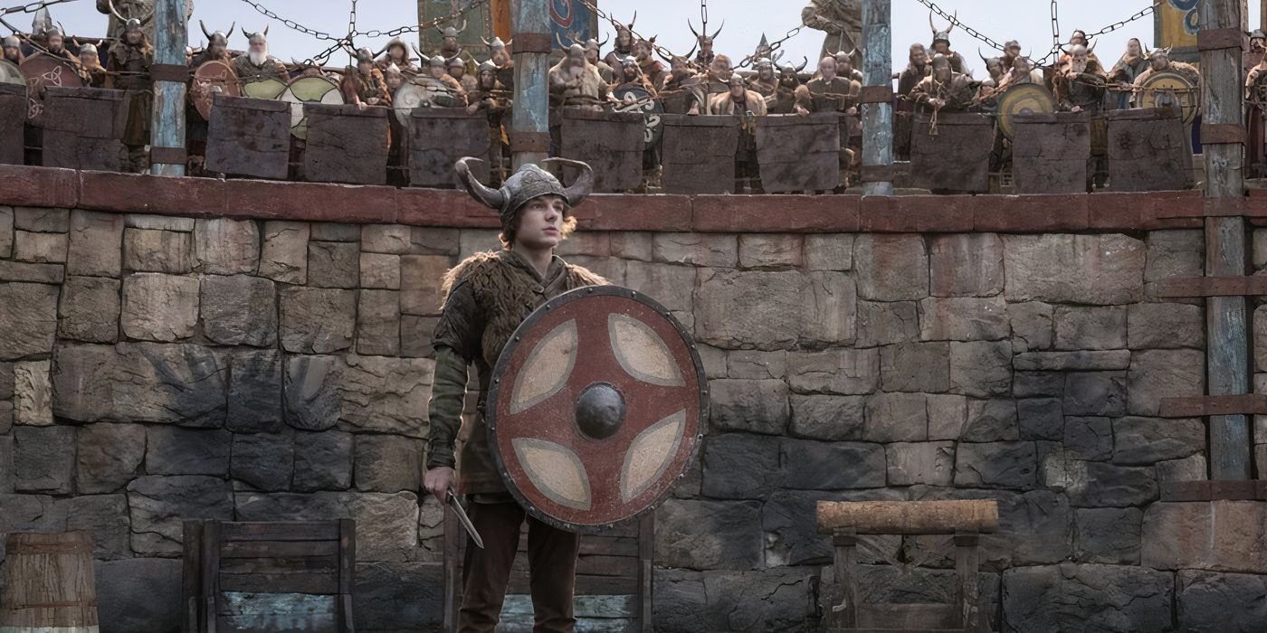 How to Train Your Dragon live action Hiccup in the ring