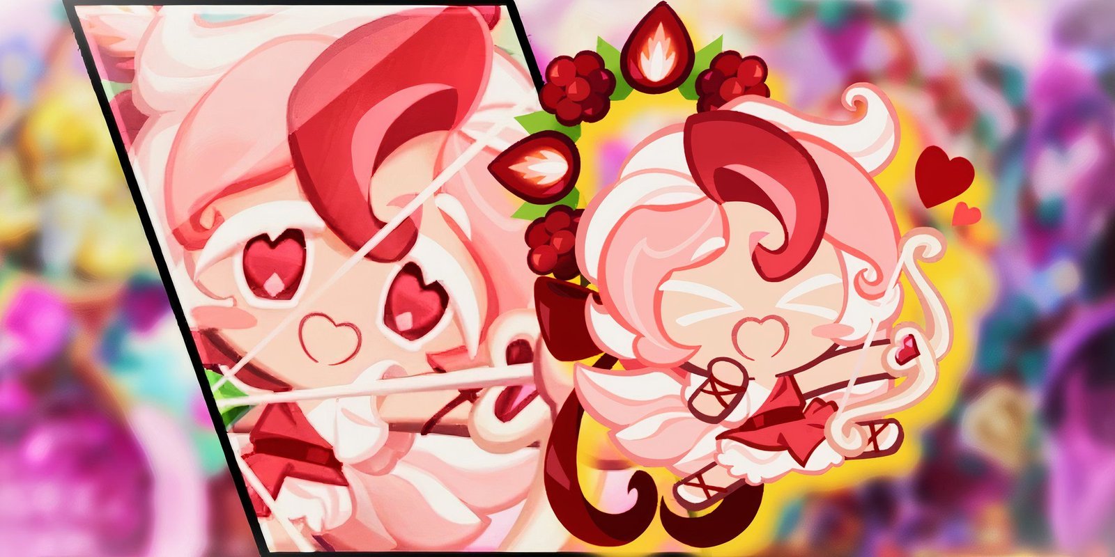 Cookie Run: Kingdom - Best Toppings And Beascuits For Awakened Hollyberry Cookie 3 Cookie Run Kingdom Pavlova Cookie Sprite and Arena Portrait