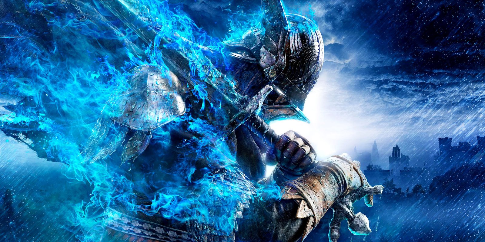 After Playing Nightreign, I Don't Think I Could Go Back To Elden Ring For A Long Time 5 Elden Ring Nightreign artwork showing Wylder surrounded by blue flames.