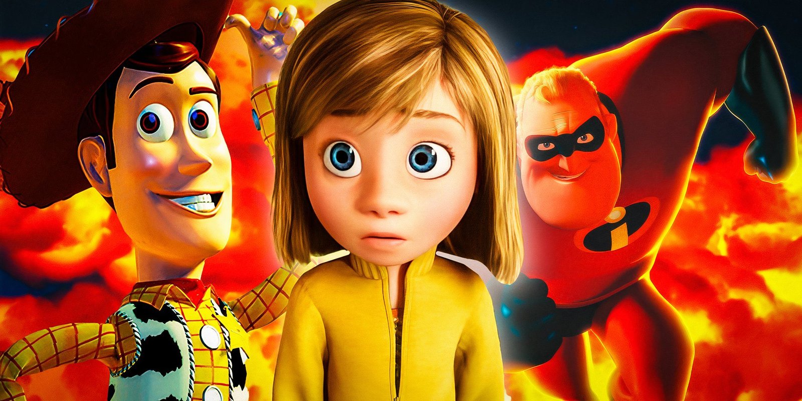 Pixar's New Movie Is "Like Avatar Meets Mission: Impossible" With First Footage 3 Woody from Toy Story, Riley from Inside Out, and Mr. Incredible from The Incredibles