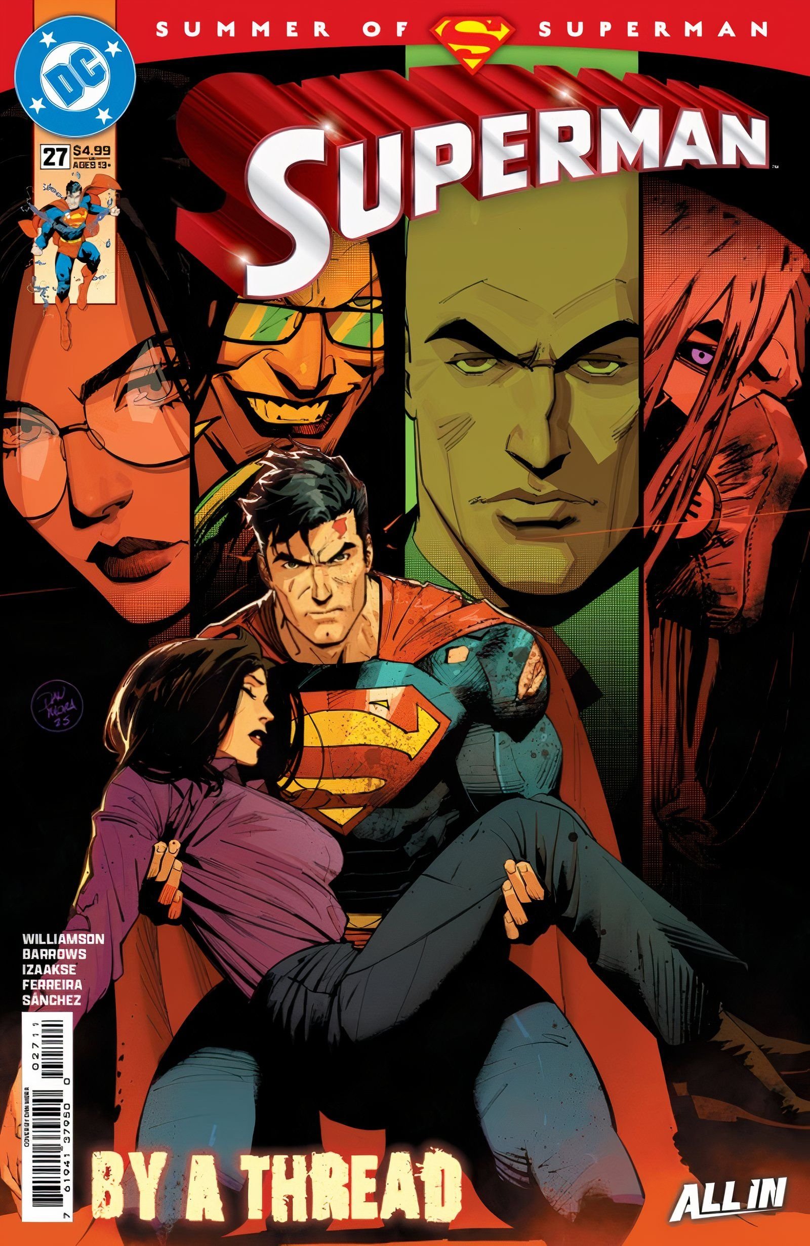 Superman #27 main cover dan mora
