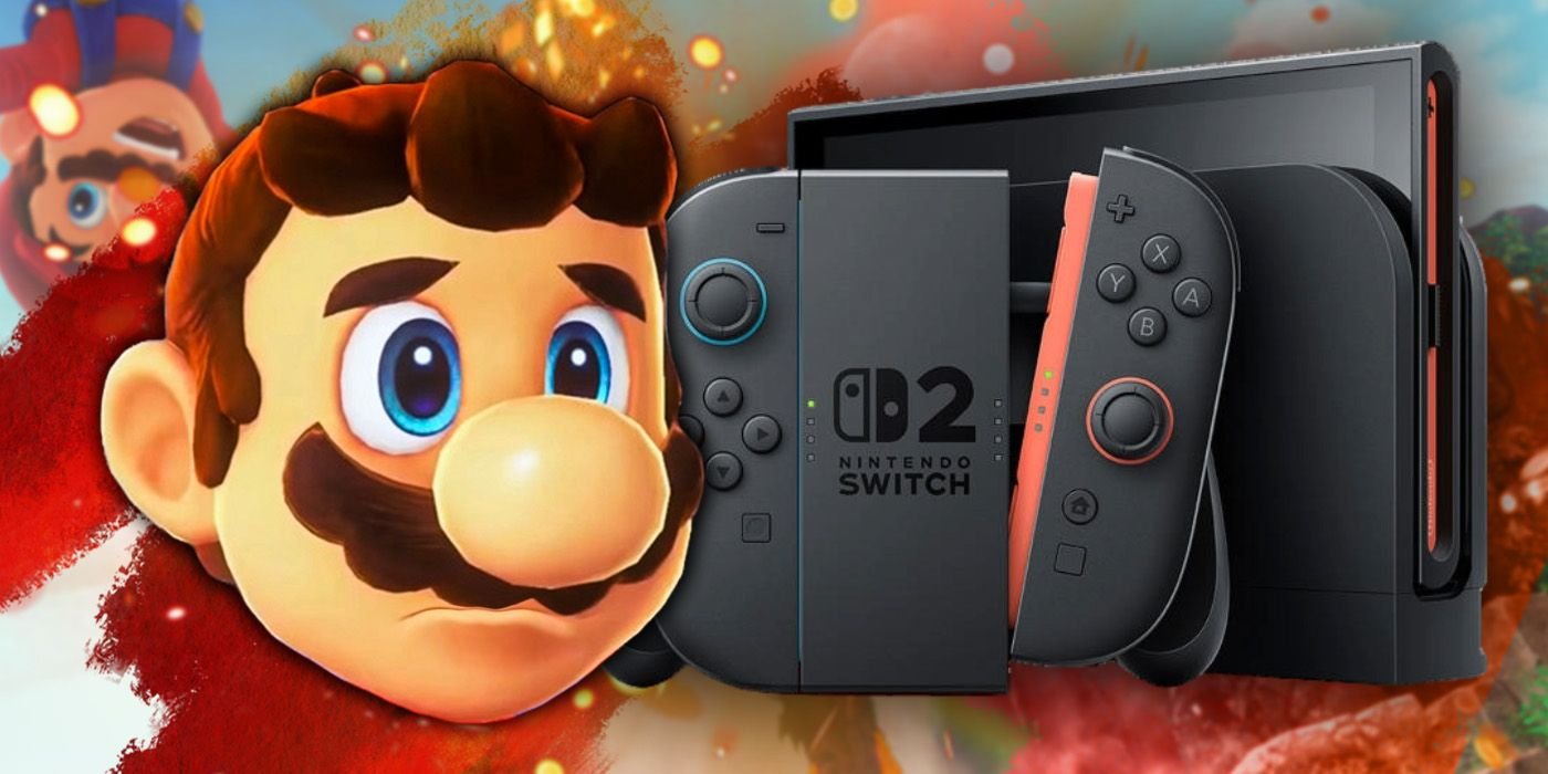 Best Buy Is Offering An Exclusive Nintendo Collectible For People Waiting In Line For A Switch 2 2 Mario looking sad next to a Switch 2