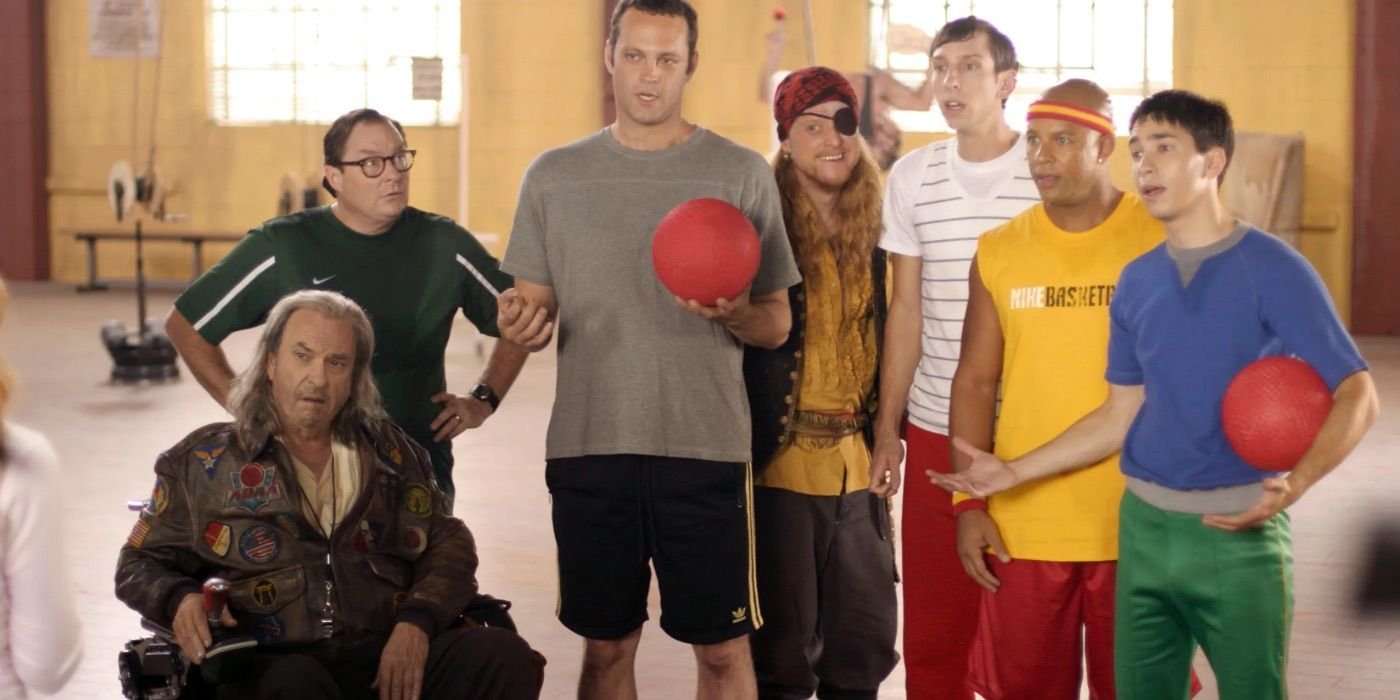 Rip Torn as Patches in Dodgeball: A True Underdog Story