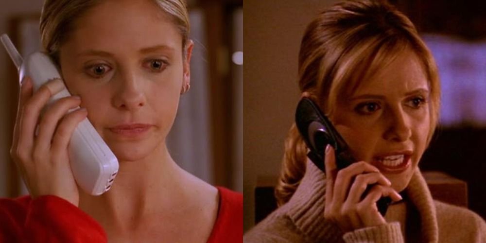I Love Buffy, But The Reboot Has To Change These X Things About The Original Show 3 Buffy on her landline and on her cellphone