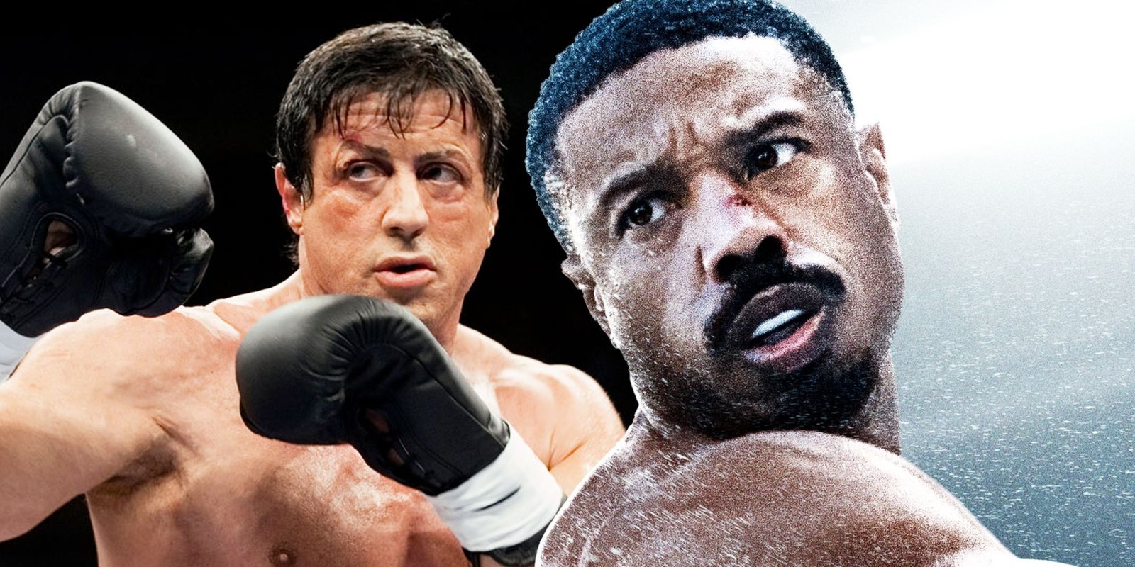 Rocky Balboa and Adonis Creed in Creed III