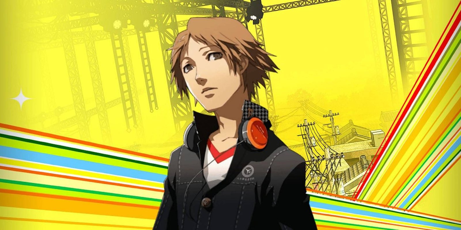 Yosuke's character art from Persona 4 Golden.