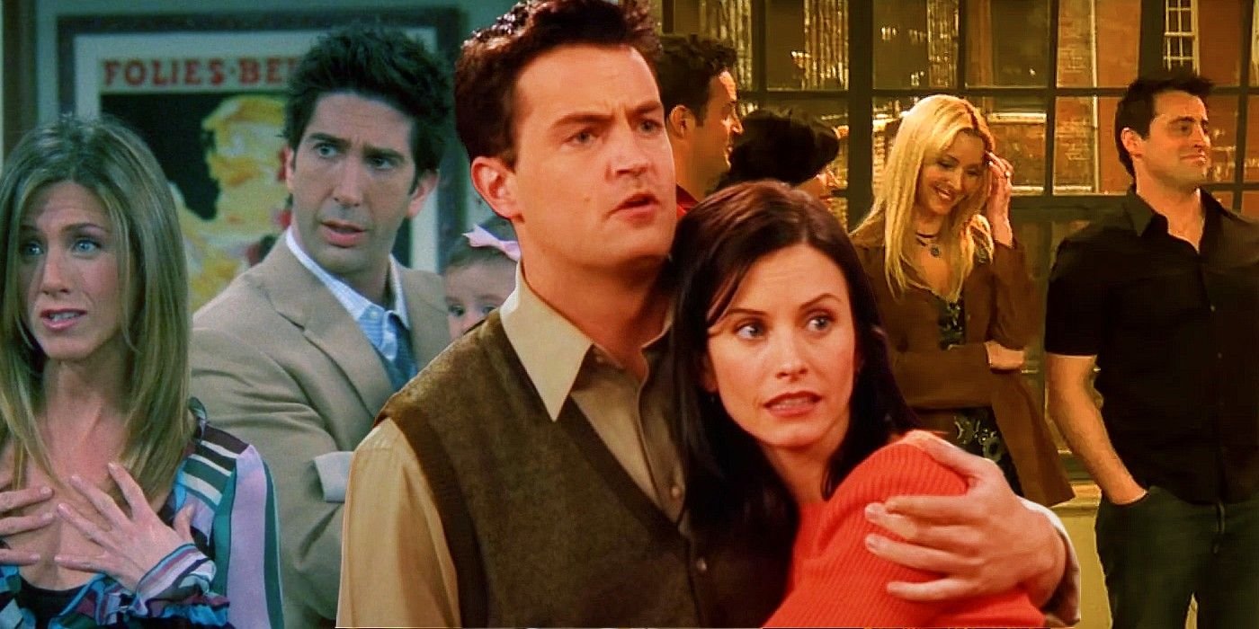 The Friends Episode Where Matthew Perry Realized The Show Was Working: "This Is Really Clicking" 2 Custom image of the Friends cast in various seasons of the show