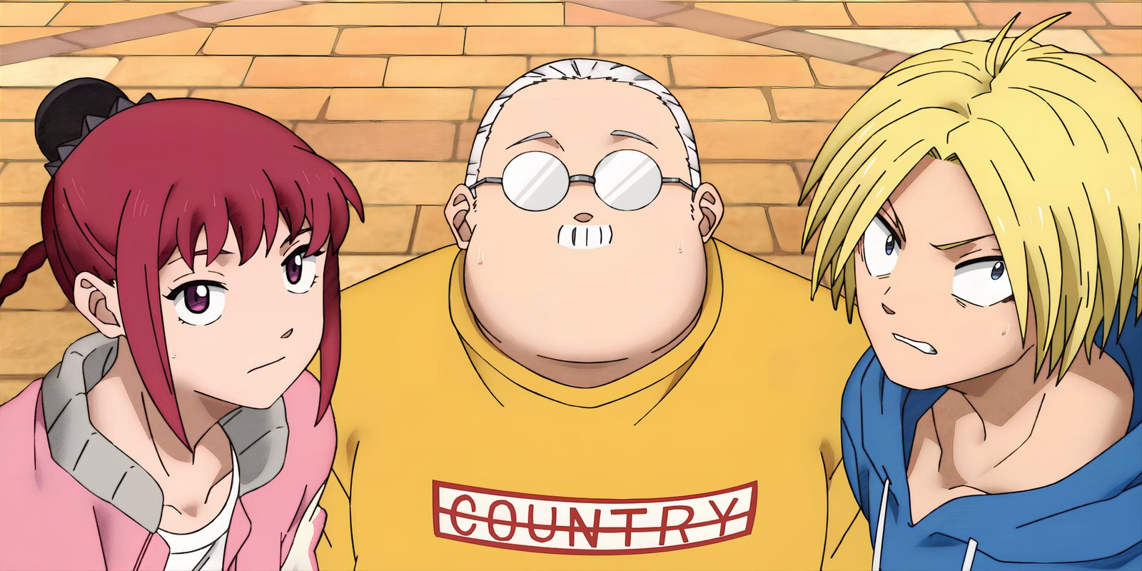 1 of Shonen Jump's Biggest Series Just Created An Accidental Meme That It Is Never Going to Live Down 3 Sakamoto, Shin, and Lu in episode 4