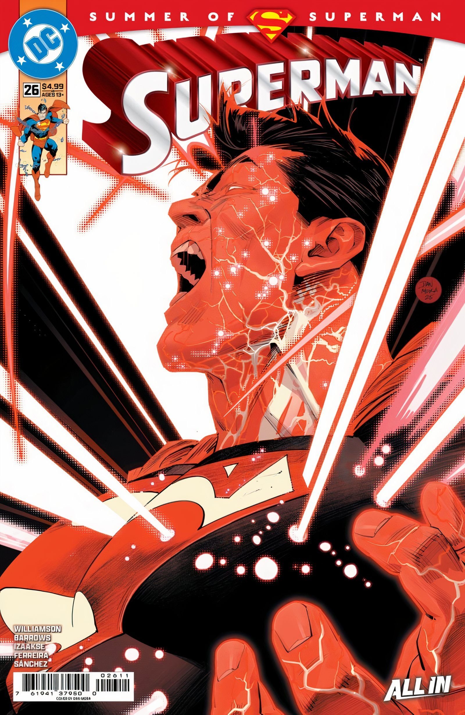 Superman #26 dan mora main cover